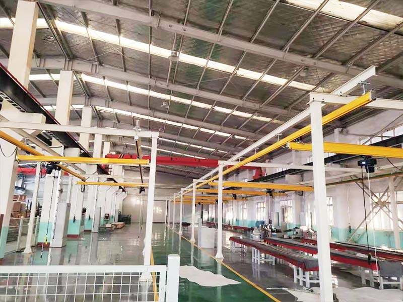 350公斤KBK柔性起重機在青島華盛高新科技發(fā)展有限公司的應(yīng)用