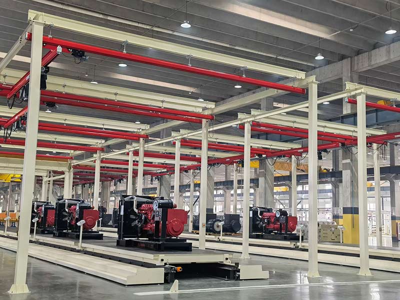 農(nóng)機(jī)車間用KBK起重機(jī)